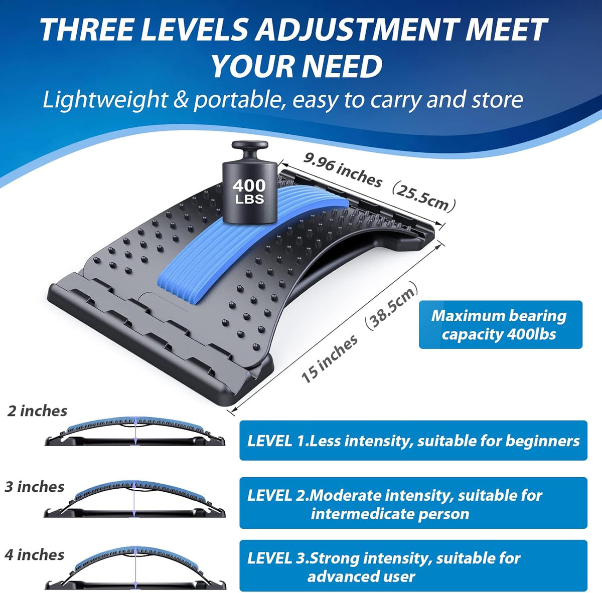 Professional Lumbar Decompression Stretcher