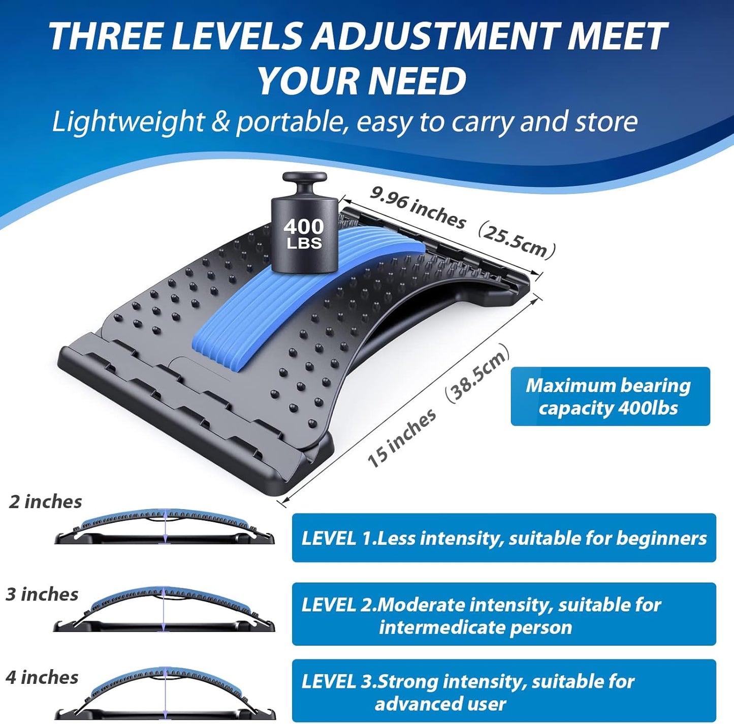 Professional Lumbar Decompression Stretcher